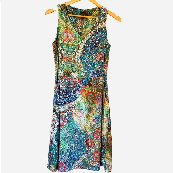 Apropos Multi coloured Dress Size Small - Picture 1 of 10